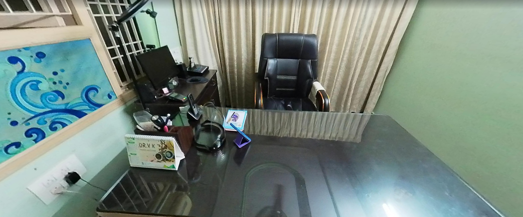 Dr. Pankaj's consultation room